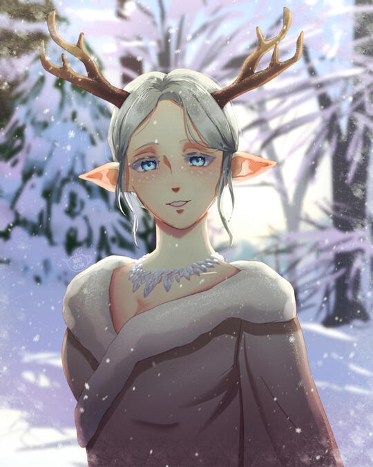 Portrait_Complex Background