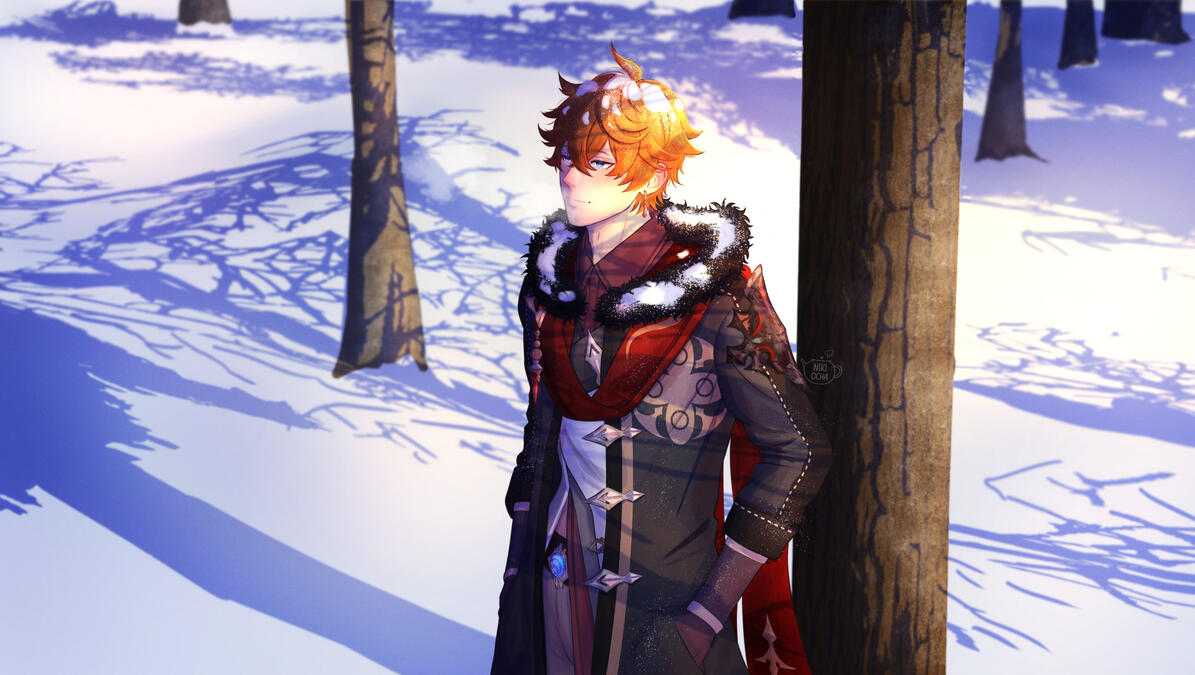 Half Body_Complex Background