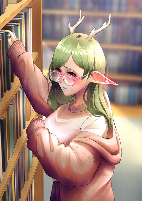 Half Body_Detailed Background