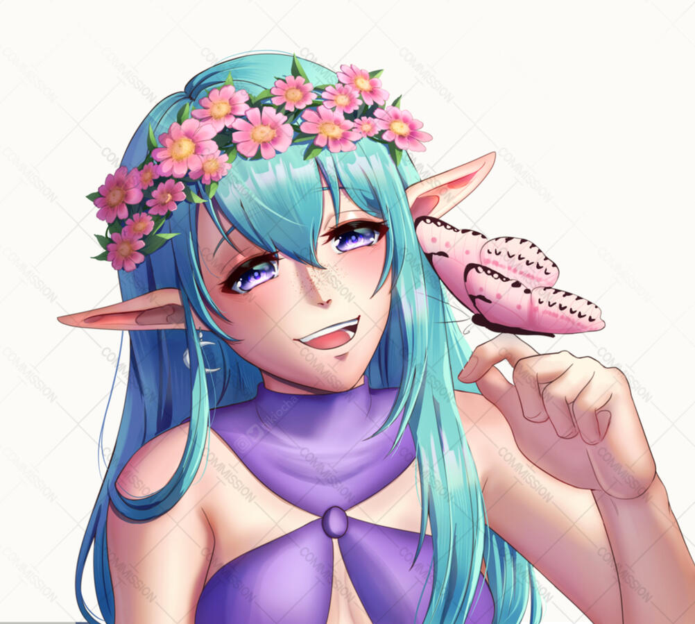 Portrait - ayyathene (twitter)